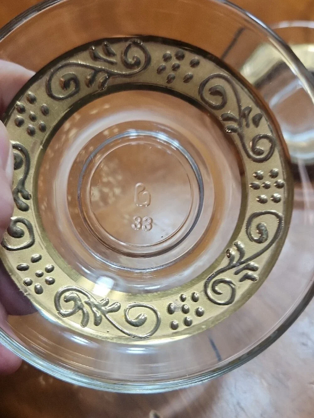Paşabahçe Turkish Tea Or Arabic Coffee Glass Saucers Set Of 6